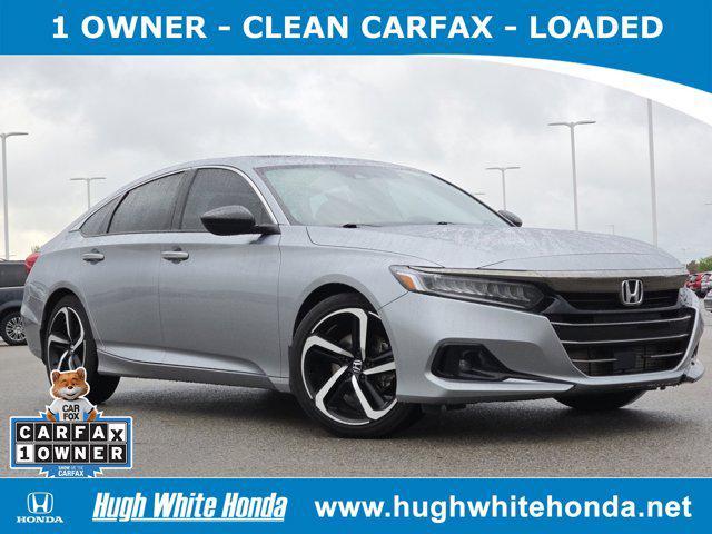 used 2021 Honda Accord car, priced at $25,318