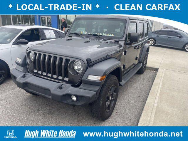 used 2018 Jeep Wrangler Unlimited car, priced at $24,995