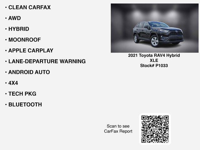 used 2021 Toyota RAV4 Hybrid car, priced at $27,888