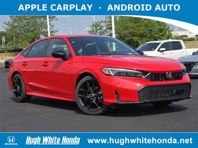 new 2025 Honda Civic car, priced at $27,400