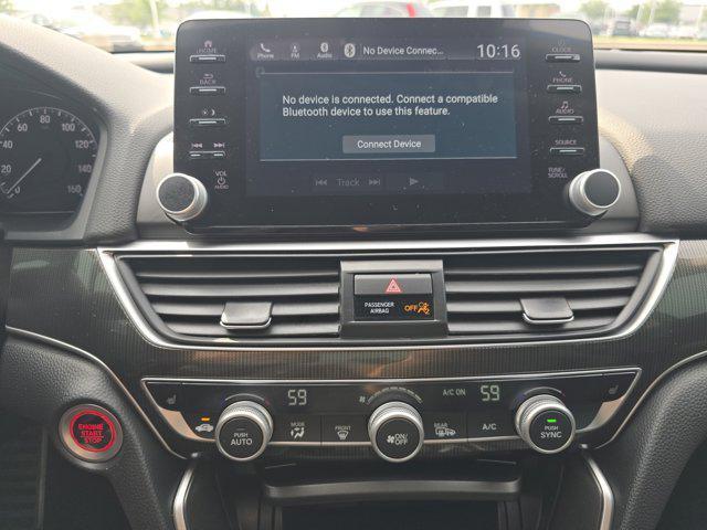 used 2022 Honda Accord car, priced at $26,639