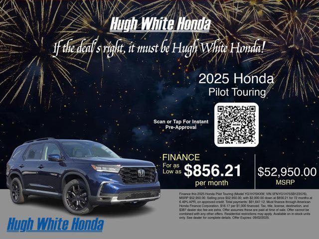 new 2025 Honda Pilot car, priced at $52,950