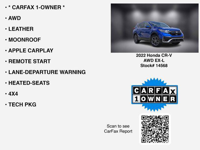 used 2022 Honda CR-V car, priced at $30,417