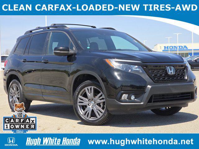 used 2021 Honda Passport car, priced at $25,555