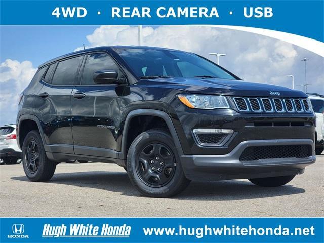 used 2018 Jeep Compass car, priced at $14,054