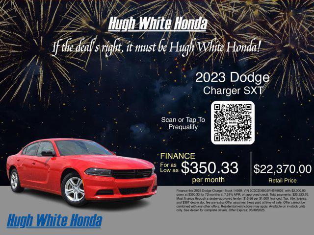 used 2023 Dodge Charger car, priced at $20,444