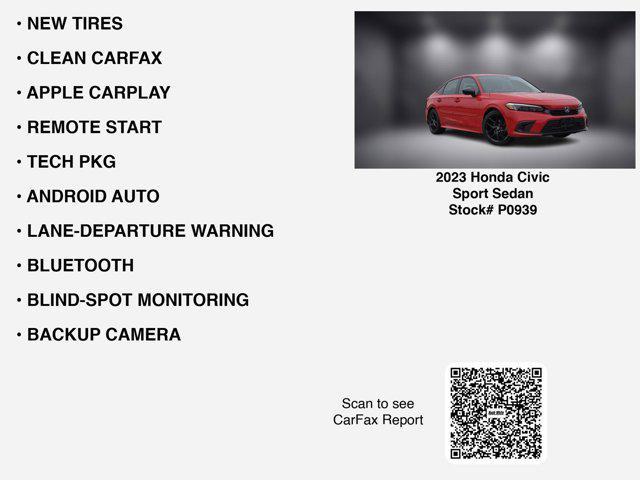 used 2023 Honda Civic car, priced at $23,988