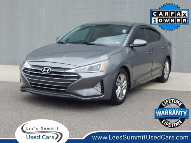 used 2019 Hyundai Elantra car, priced at $15,500