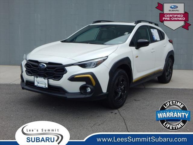 used 2024 Subaru Crosstrek car, priced at $29,899