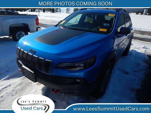 used 2021 Jeep Cherokee car, priced at $25,415