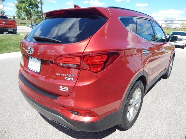 used 2017 Hyundai Santa Fe Sport car, priced at $9,897
