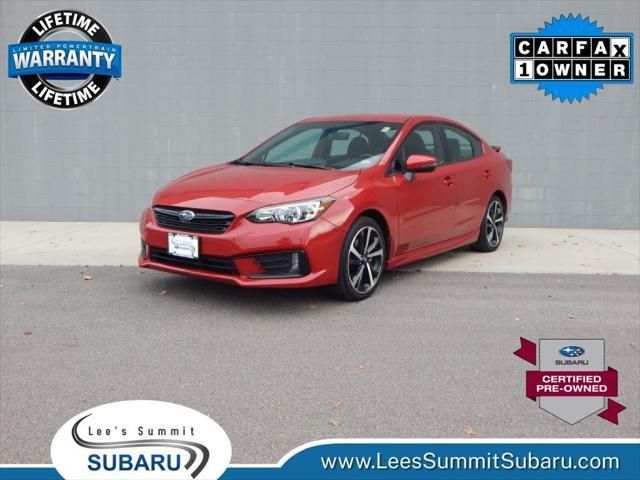 used 2023 Subaru Impreza car, priced at $24,898