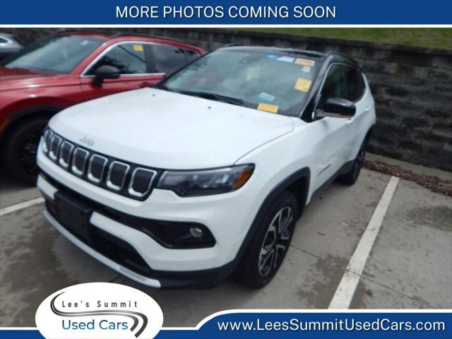 used 2022 Jeep Compass car, priced at $23,711