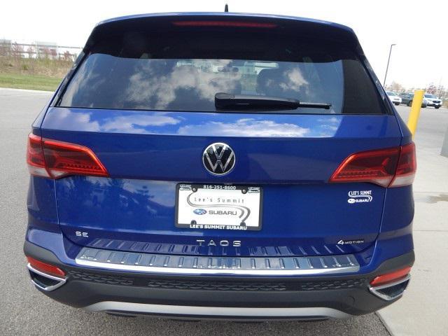 used 2024 Volkswagen Taos car, priced at $26,199