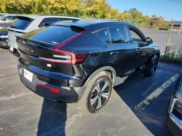 used 2023 Volvo C40 Recharge Pure Electric car, priced at $27,555