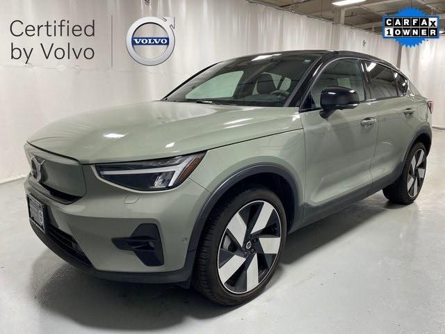 used 2022 Volvo C40 Recharge Pure Electric car, priced at $34,955