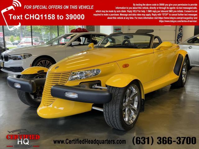 used 2002 Chrysler Prowler car, priced at $49,000