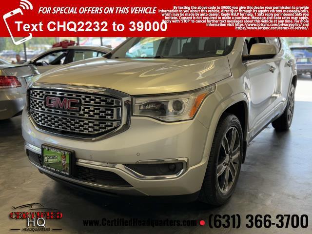 used 2018 GMC Acadia car
