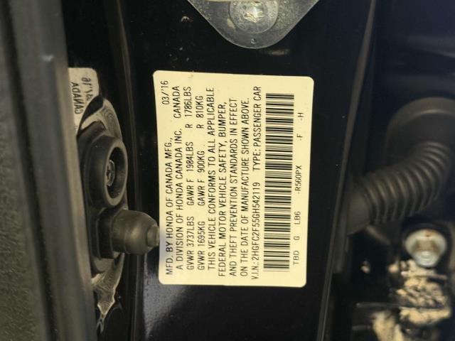 used 2016 Honda Civic car, priced at $14,900
