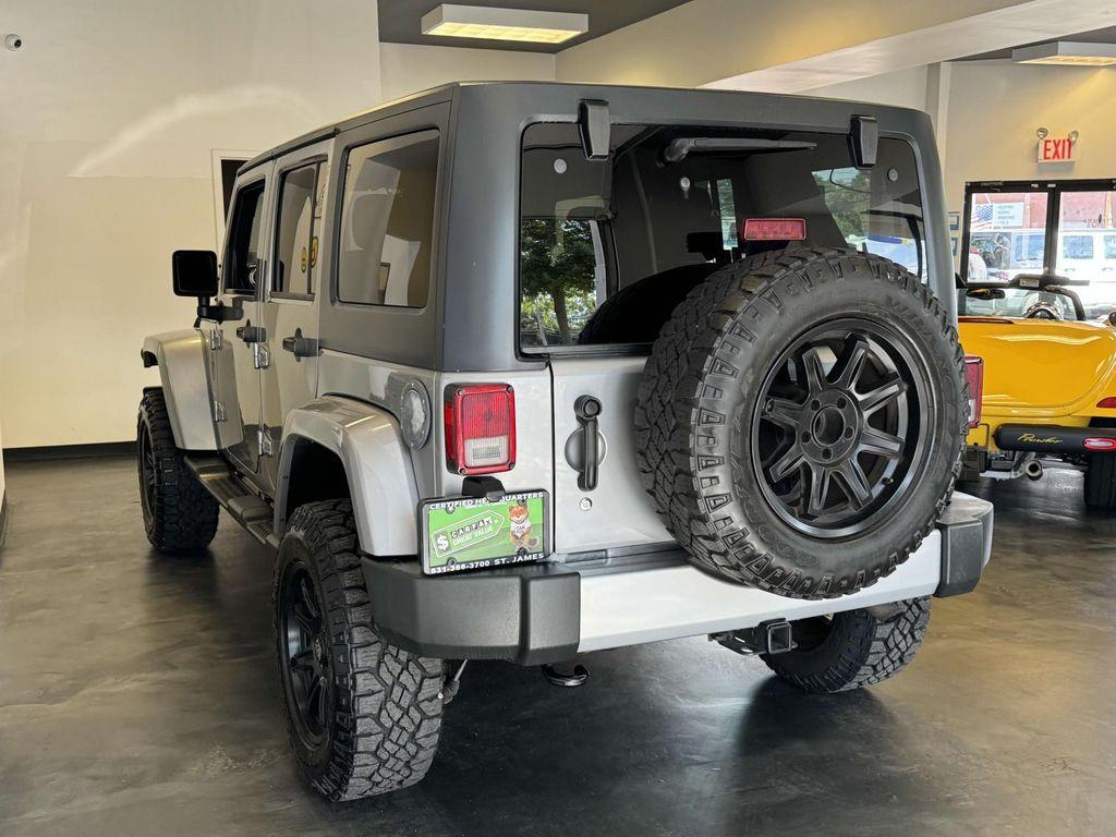 used 2015 Jeep Wrangler Unlimited car, priced at $17,500