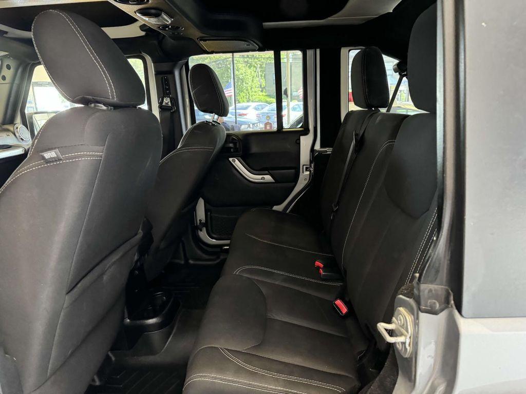 used 2015 Jeep Wrangler Unlimited car, priced at $17,500