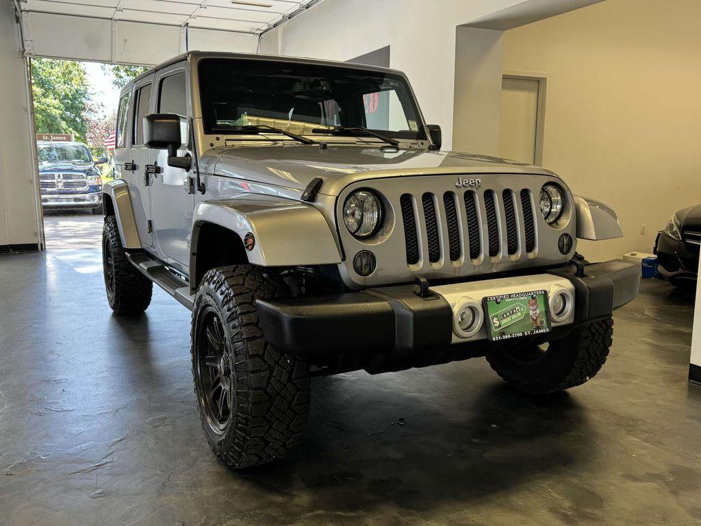 used 2015 Jeep Wrangler Unlimited car, priced at $17,500