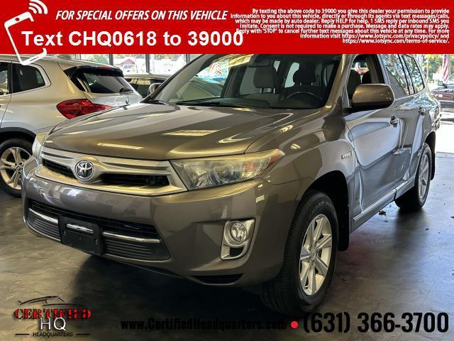 used 2012 Toyota Highlander Hybrid car, priced at $11,500