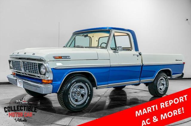 used 1970 Ford F100 car, priced at $49,900
