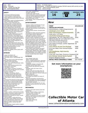 used 2010 Chevrolet Camaro car, priced at $34,900