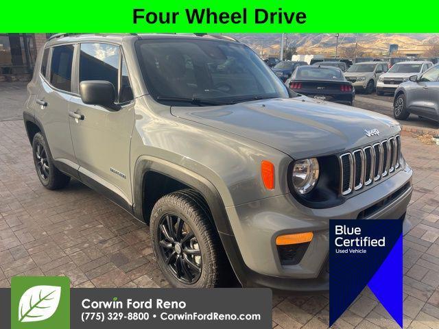 used 2021 Jeep Renegade car, priced at $17,589