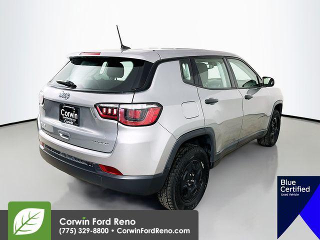 used 2020 Jeep Compass car, priced at $17,389