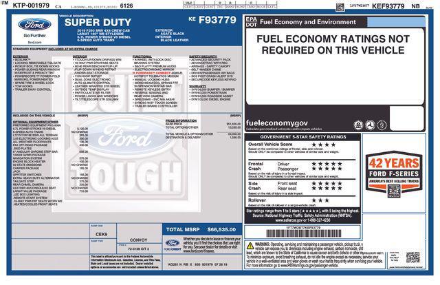 used 2019 Ford F-250 car, priced at $47,489