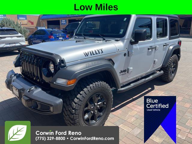 used 2022 Jeep Wrangler Unlimited car, priced at $31,989