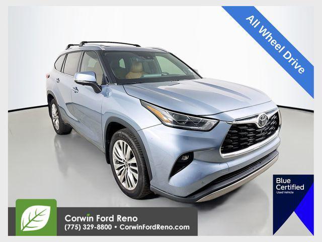 used 2023 Toyota Highlander car, priced at $37,989