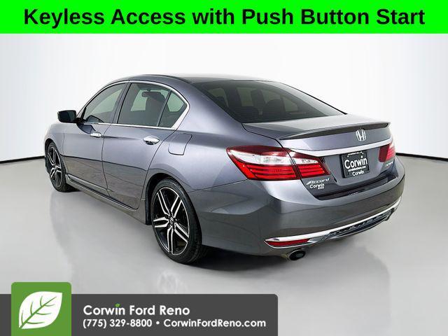 used 2017 Honda Accord car, priced at $14,489