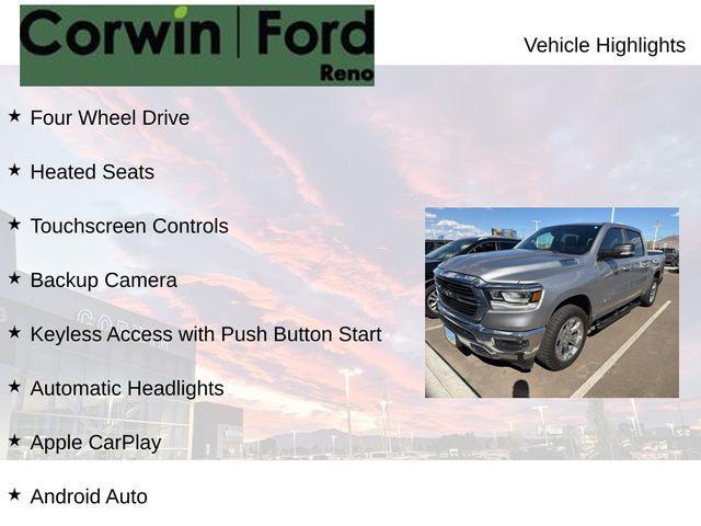 used 2021 Ram 1500 car, priced at $30,989