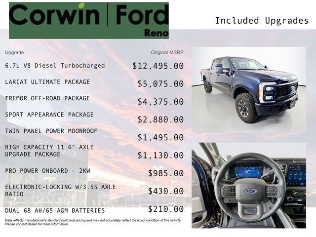 used 2023 Ford F-250 car, priced at $75,989