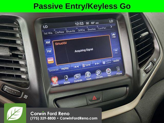 used 2017 Jeep Cherokee car, priced at $9,989
