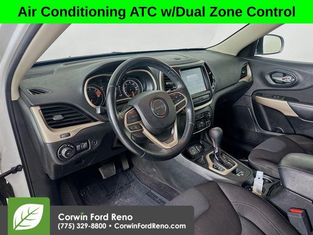 used 2017 Jeep Cherokee car, priced at $9,989