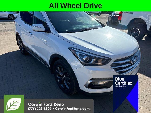 used 2018 Hyundai Santa Fe Sport car, priced at $16,789