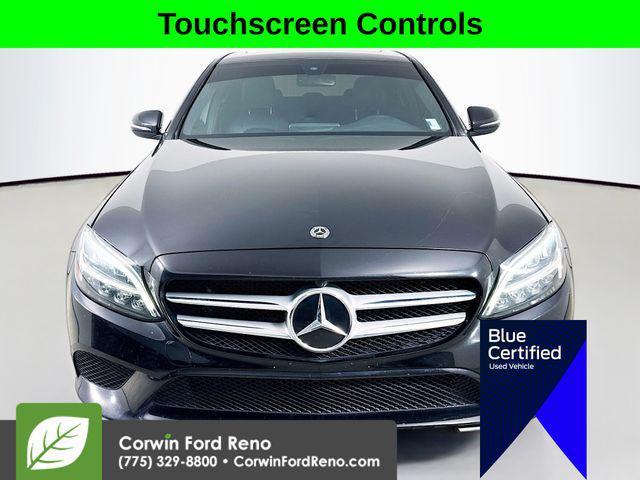 used 2021 Mercedes-Benz C-Class car, priced at $19,989