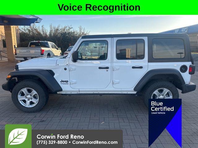 used 2022 Jeep Wrangler Unlimited car, priced at $26,989