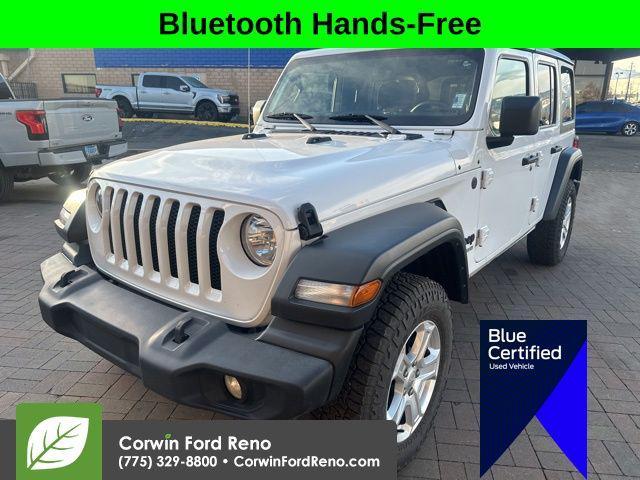 used 2022 Jeep Wrangler Unlimited car, priced at $26,989