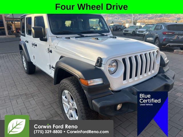 used 2022 Jeep Wrangler Unlimited car, priced at $26,989