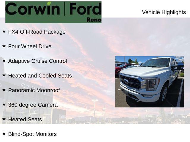 used 2021 Ford F-150 car, priced at $42,989