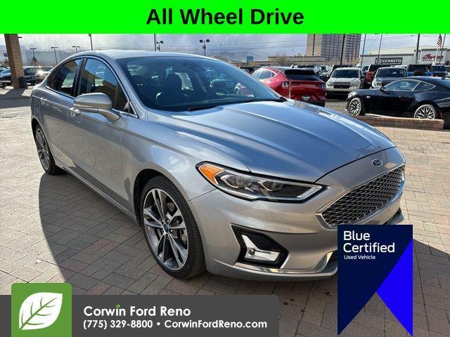 used 2020 Ford Fusion car, priced at $15,219