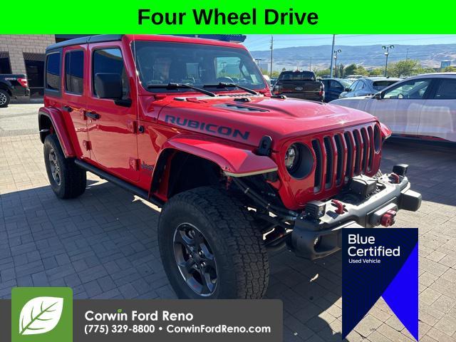 used 2021 Jeep Wrangler Unlimited car, priced at $42,389