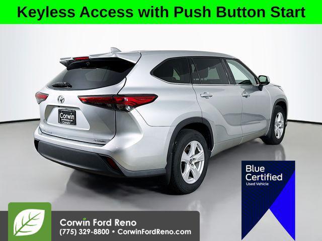 used 2021 Toyota Highlander car, priced at $22,989