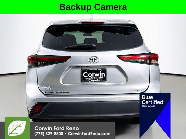 used 2021 Toyota Highlander car, priced at $22,989