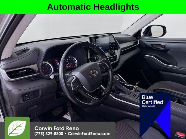 used 2021 Toyota Highlander car, priced at $22,989